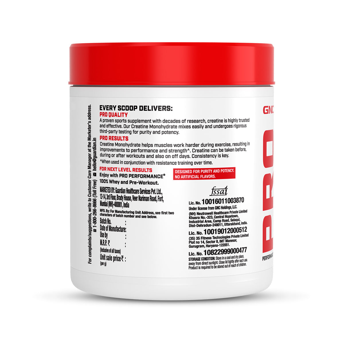GNC Pro Performance Creatine Monohydrate