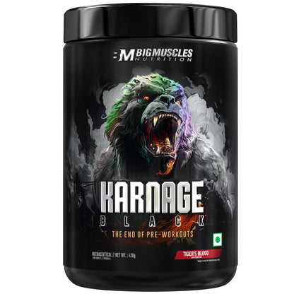Big Muscle Karnage Black Pre Workout