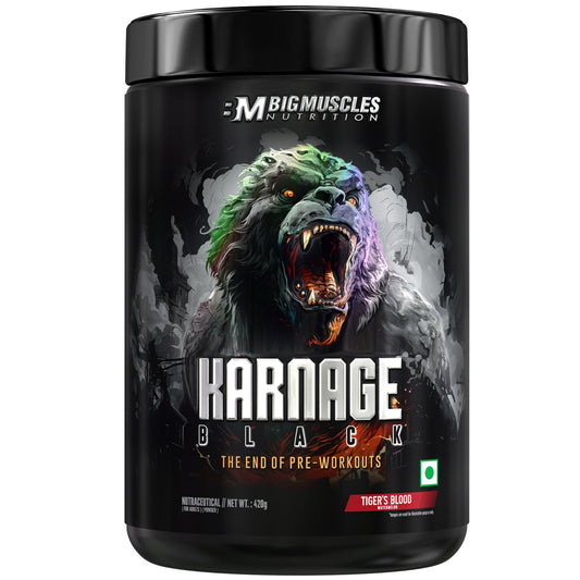 Big Muscle Karnage Black Pre Workout
