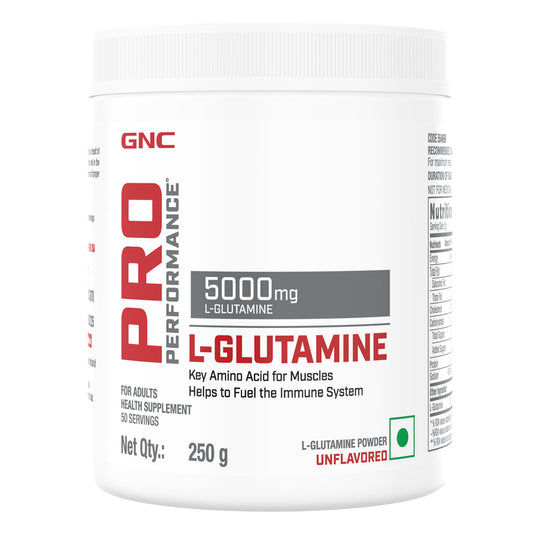 GNC Pro Performance L-Glutamine - 250gm (New Packing)