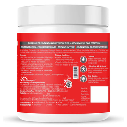 Muscle Food Pre-Workout - 250gm - 50 serving