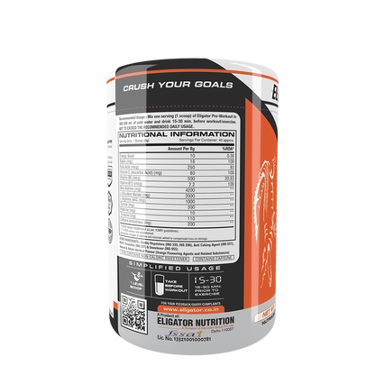 Eligator Pre Workout 40 Servings