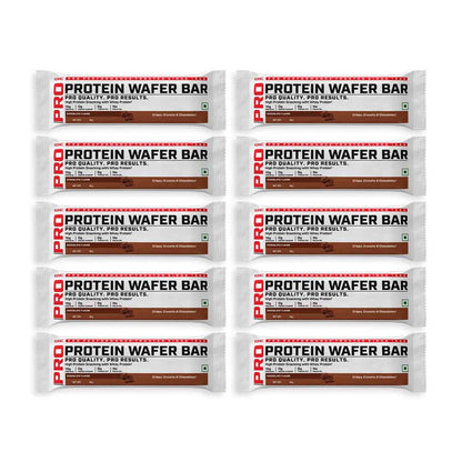 GNC Protein Wafer Bar 10g Protein | No Added Sugar | 100% Guilt-Free Snacking