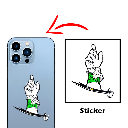 Ali High Gloss Sticker