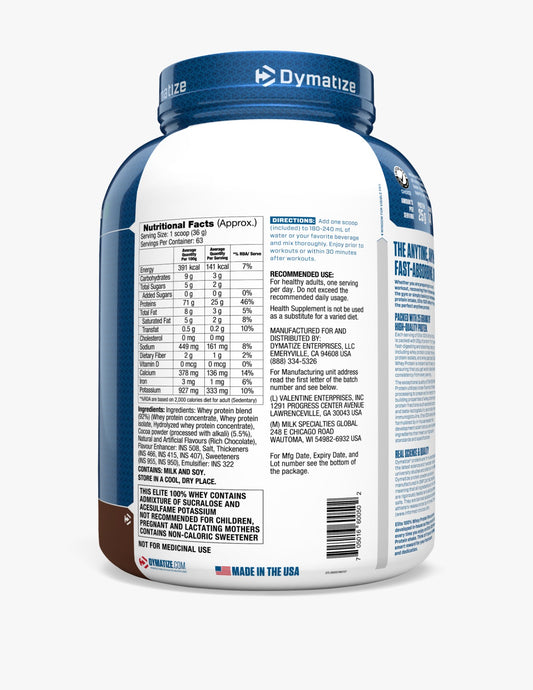 Dymatize Elite Whey Protein 5lbs