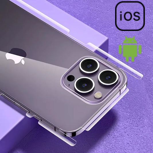 Phone Membrane - Transparent  Mobile Skin For Android And IOS Both - Front OR Back