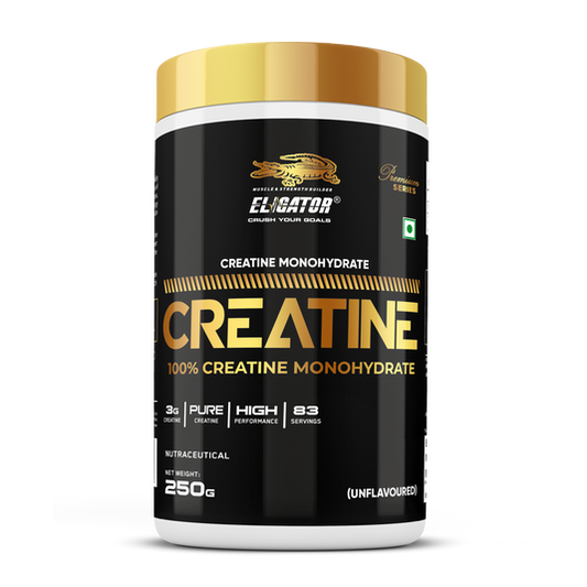 Premium Series Creatine Monohydrate - 250g (83 Servings) Unflavoured