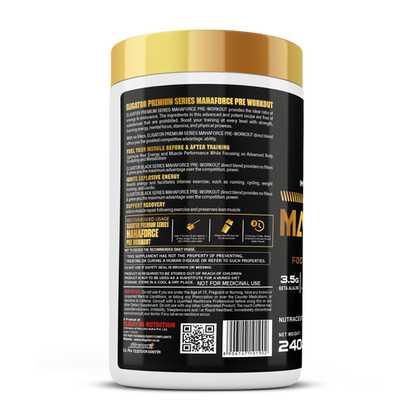 Premium Series Mahaforce Pre-Workout - 240gm (30 Servings)