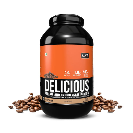 QNT DELICIOUS ISOLATE AND HYDROLYSATE PROTEIN, 2.5KG