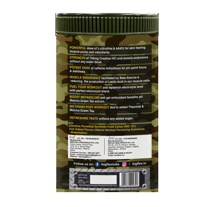 Bigflex Nuke Pre workout Powder (400 Gm)