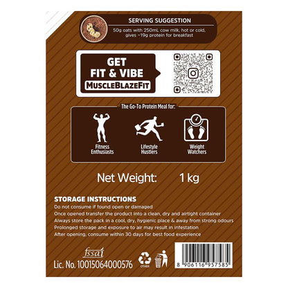 MuscleBlaze High Protein Oats