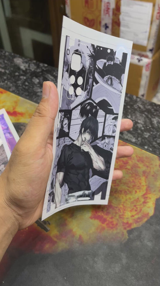 Toji Fushiguro From Jujutsu Kaisen Embossed Quality Skin For All Model